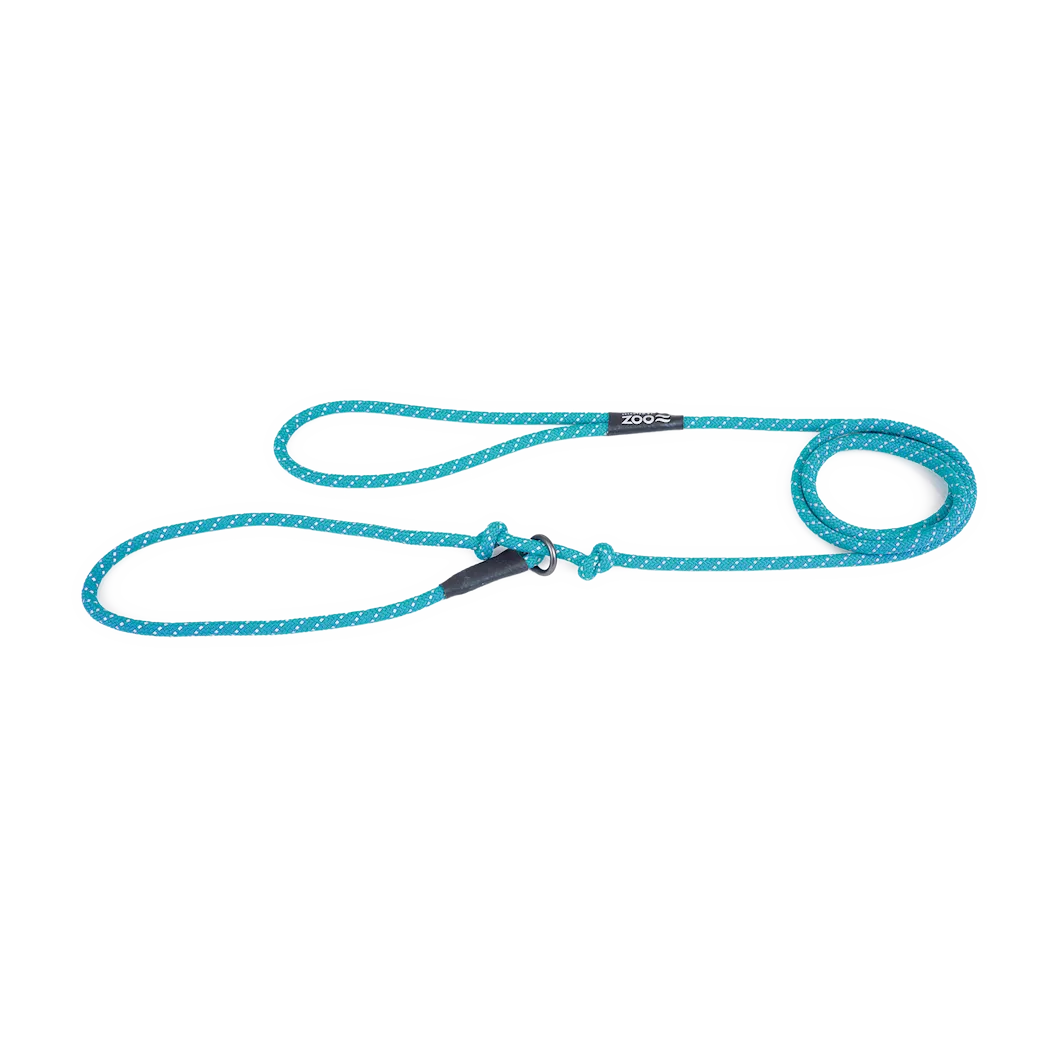 Selected by ZOO Retriever Leash Rufus Rope, Turquoise - Various sizes - 2