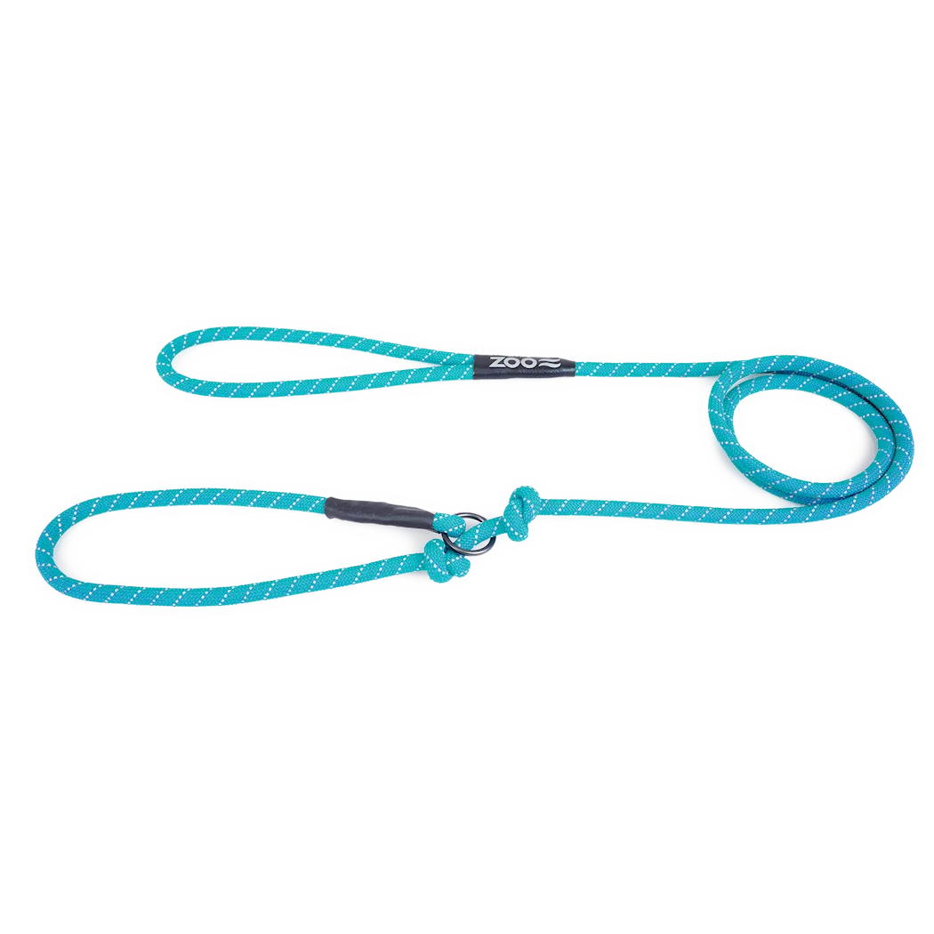 Selected by ZOO Retriever Leash Rufus Rope, Turquoise - Various sizes