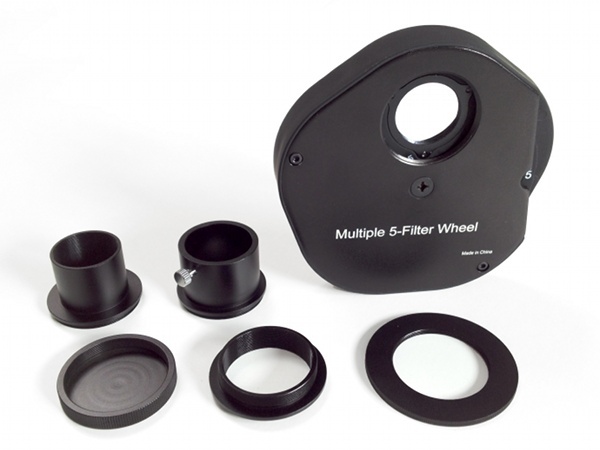 TS-OPTICS FILTERHJUL FÖR 5 ST 1,25" FILTER
