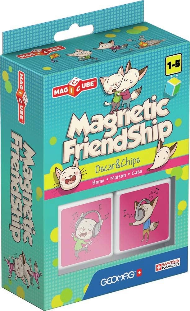 Magnetiskt djurpussel för barn