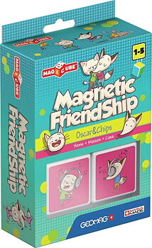 Magnetiskt djurpussel för barn