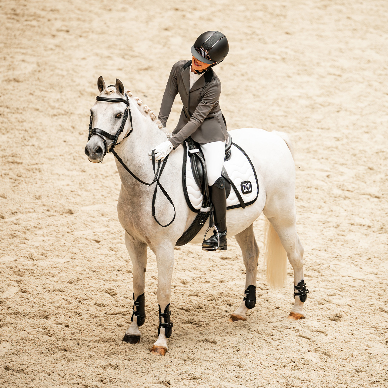 QHP Juliet Junior Tävlingskavaj - Anthracite