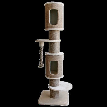 Selected by ZOO Scratching post Everest, 60x60x198cm - Various colors