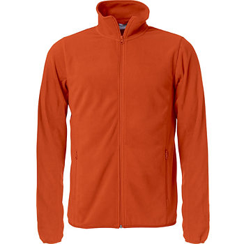 Fleecejacka Clique Micro Fleece basic, herr orange