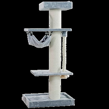 Selected by ZOO Scratching post Manaslu, 80x50x170cm, Gray