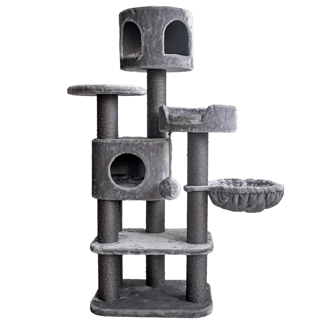Selected by ZOO Scratching post Alps, 65x50x156cm, Gray