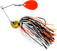 A small 14g spinnerbait for perch and other predators - dirty roach