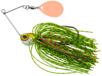 A small 14g spinnerbait for perch and other predators