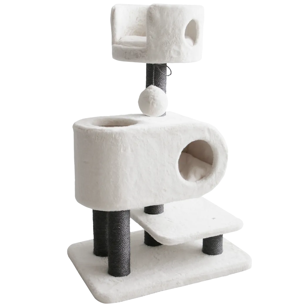 Selected by ZOO Scratching post Ararat, 70x48x109cm, Off white