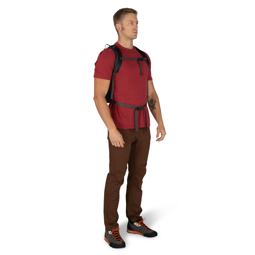 Lätt ryggsäck - OSPREY Sportlite 15 Dark Charcoal Grey - 11