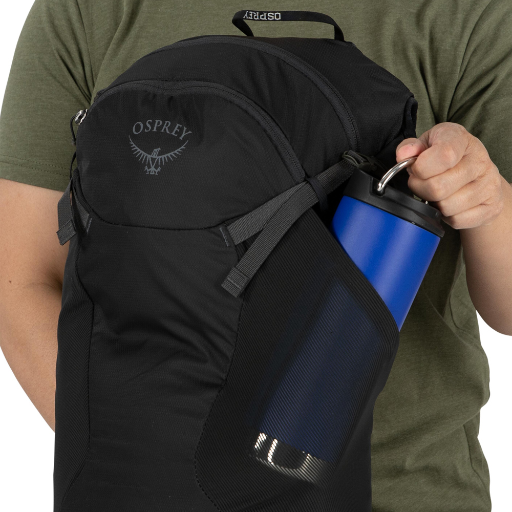Lätt ryggsäck - OSPREY Sportlite 15 Dark Charcoal Grey - 7