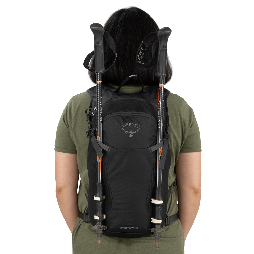 Lätt ryggsäck - OSPREY Sportlite 15 Dark Charcoal Grey - 8
