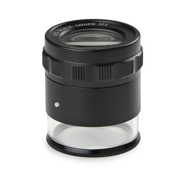 Euromex PB.5047 mätlupp 10× med LED, synfält 30 mm, mätskala 15-0-15 mm