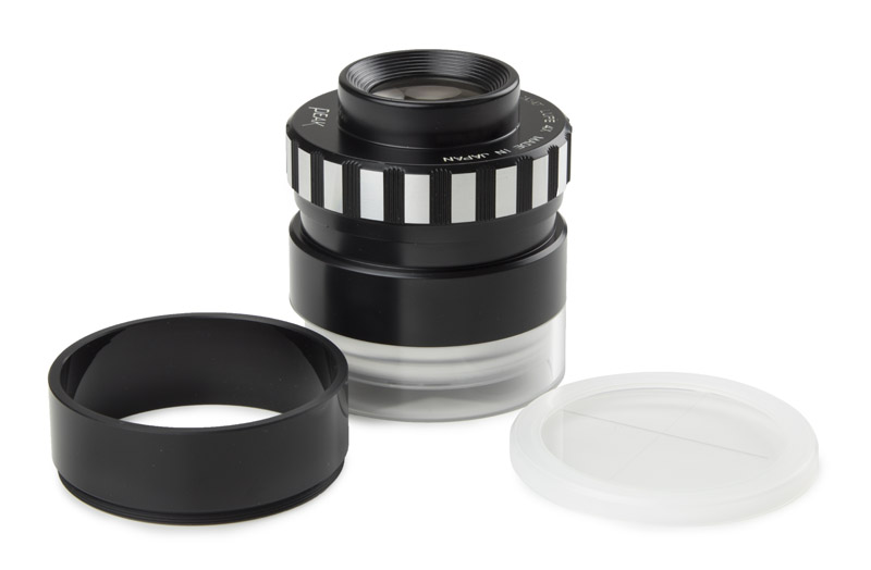 Mätlupp 4x, 30mm, med skala 25-0-25mm, 0,1, 0,5, och 1mm gradering