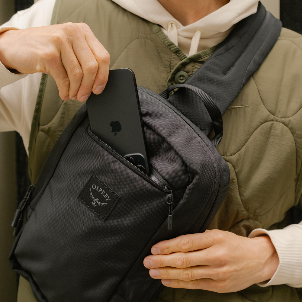 Lätt slingryggsäck - OSPREY Aoede Sling Antique Blue - 6