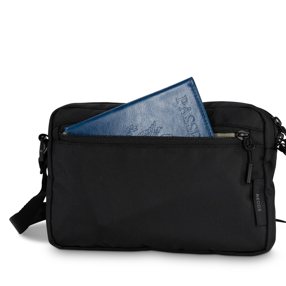 Lätt handväska - OSPREY Aoede Crossbody Bag Black - 3