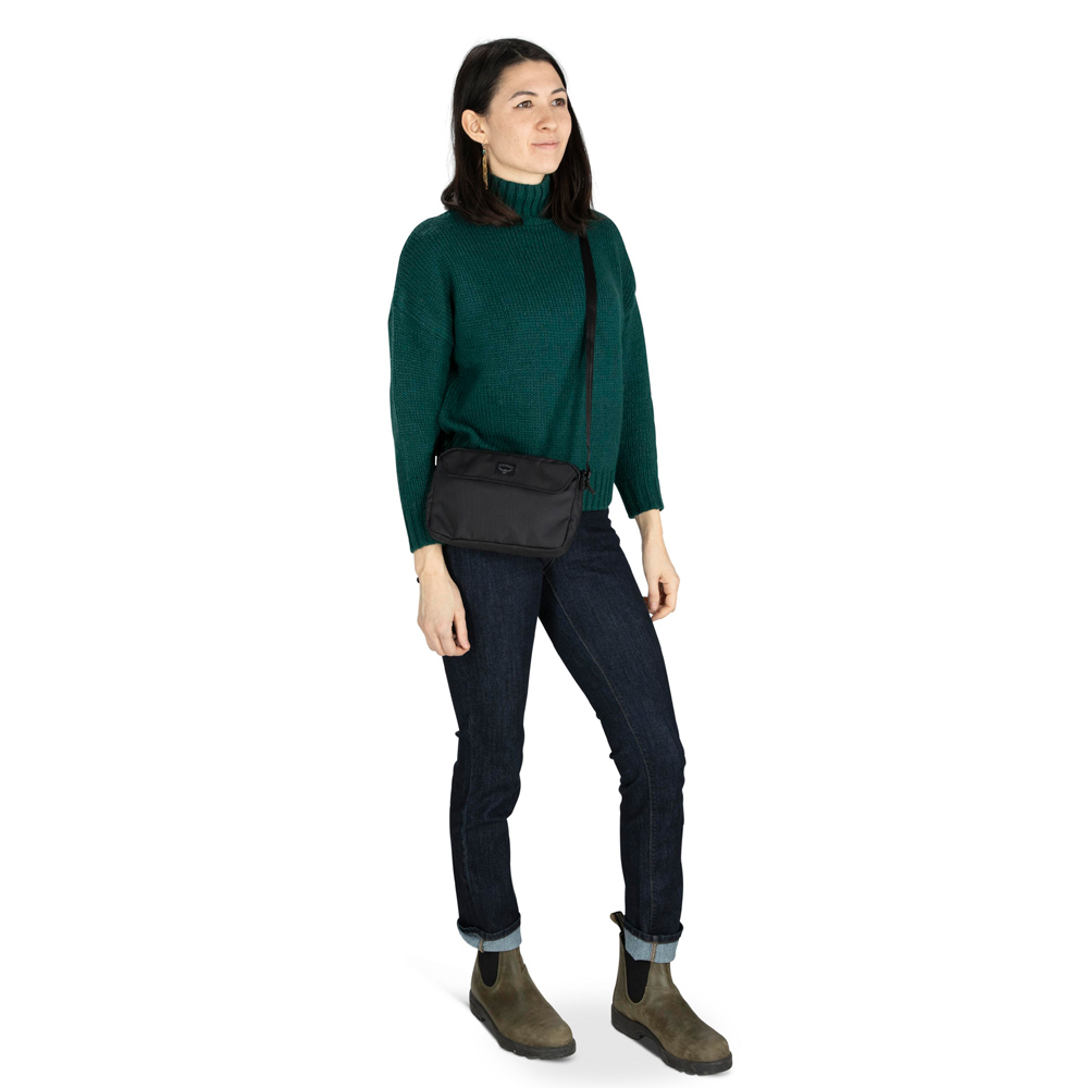 Lätt handväska - OSPREY Aoede Crossbody Bag Black - 6