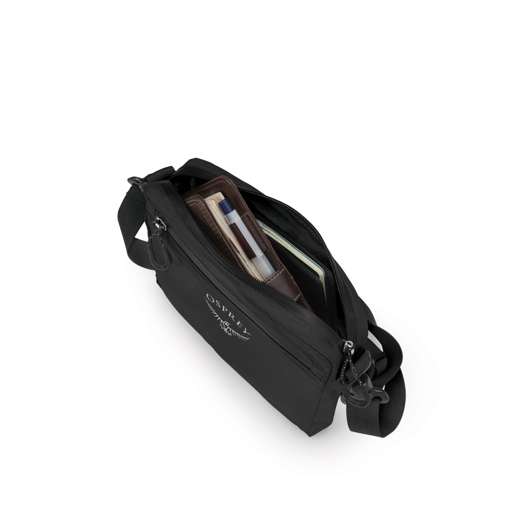 Lätt handväska - OSPREY Ultralight Shoulder Satchel Black - 2