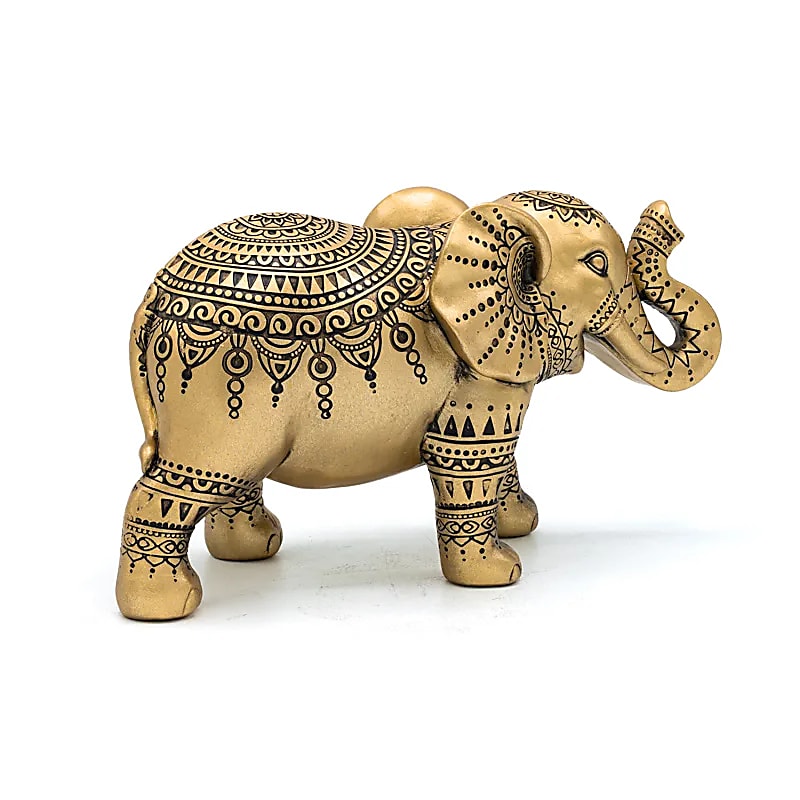Deco Elefant guldfärgad - 3
