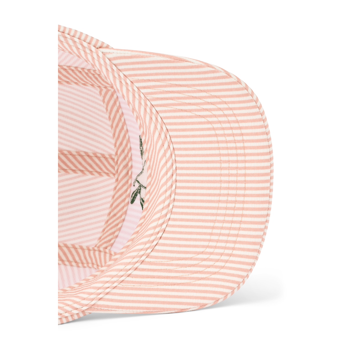 Rory Seersucker Cap YD stripe Pale tuscany Creme de la creme - 3