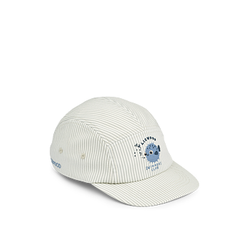 Rory Seersucker Cap Peppermint Sandy