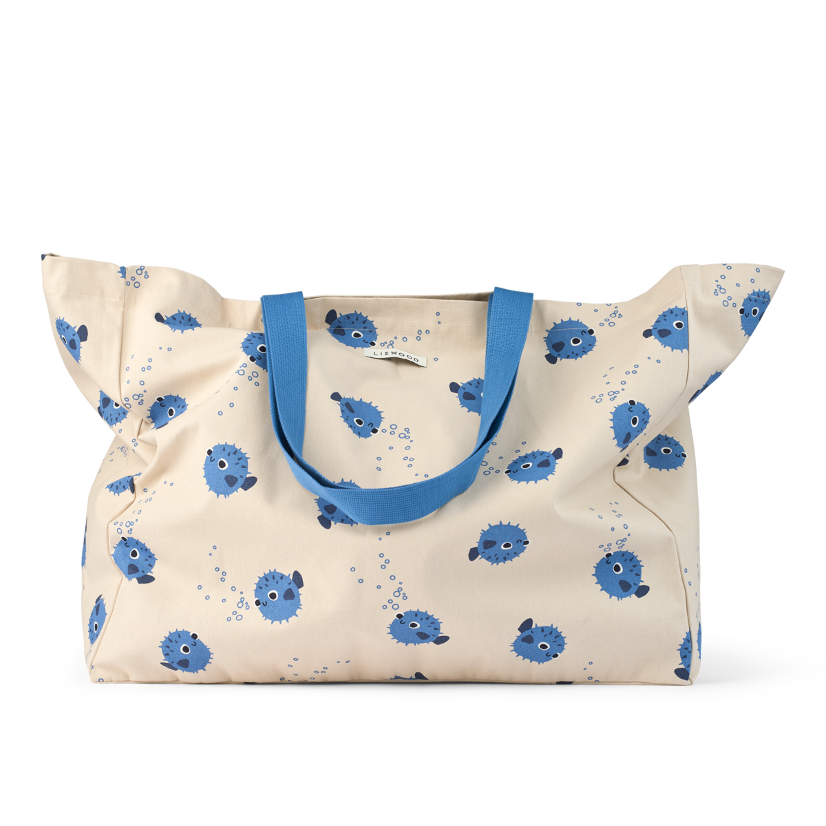 Maxi Totebag Pufferfish Sandy