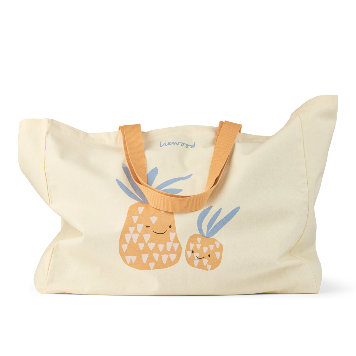 Maxi Totebag Pineapple Bright yellow
