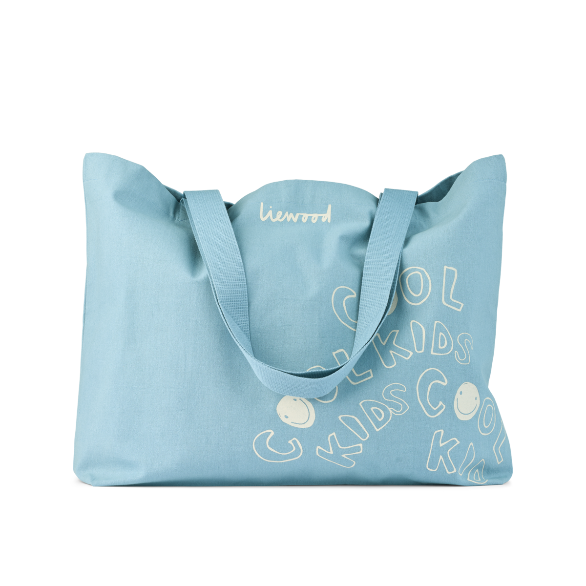Big Totebag Cool kids Beach blue