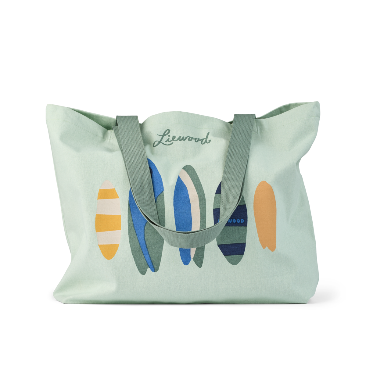 Big Totebag Boards Light peppermint