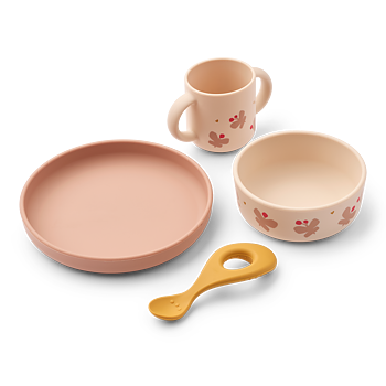 Vivi Printed Tableware Set Butterfly Apple blossom