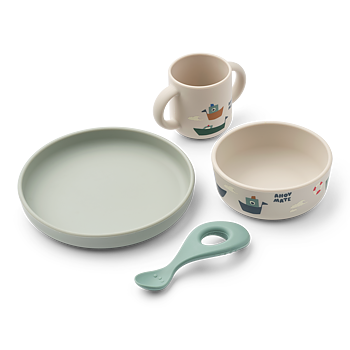 Vivi Printed Tableware Set Sailing Sandy