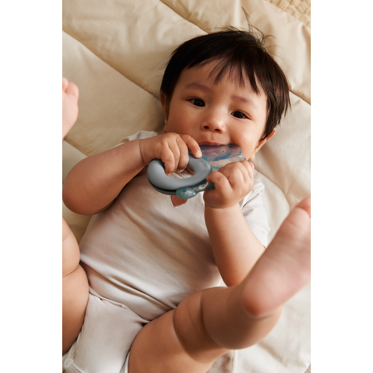 Rita Elephant Cooling Teether 2-Pack Sandy Dove blue - 2