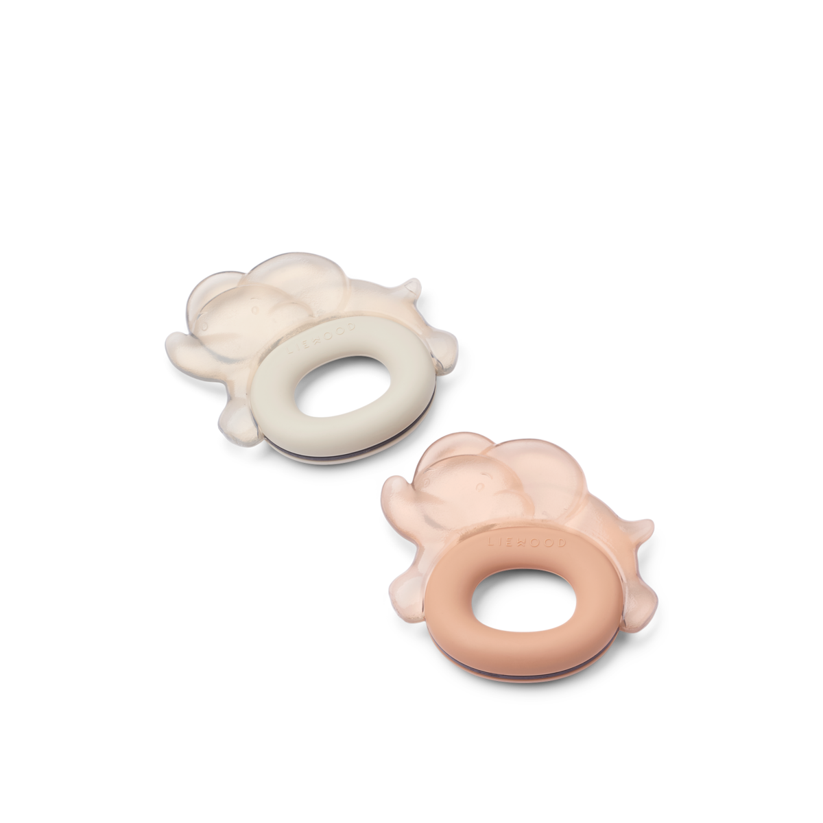 Rita Elephant Cooling Teether 2-Pack Pale tuscany Sandy