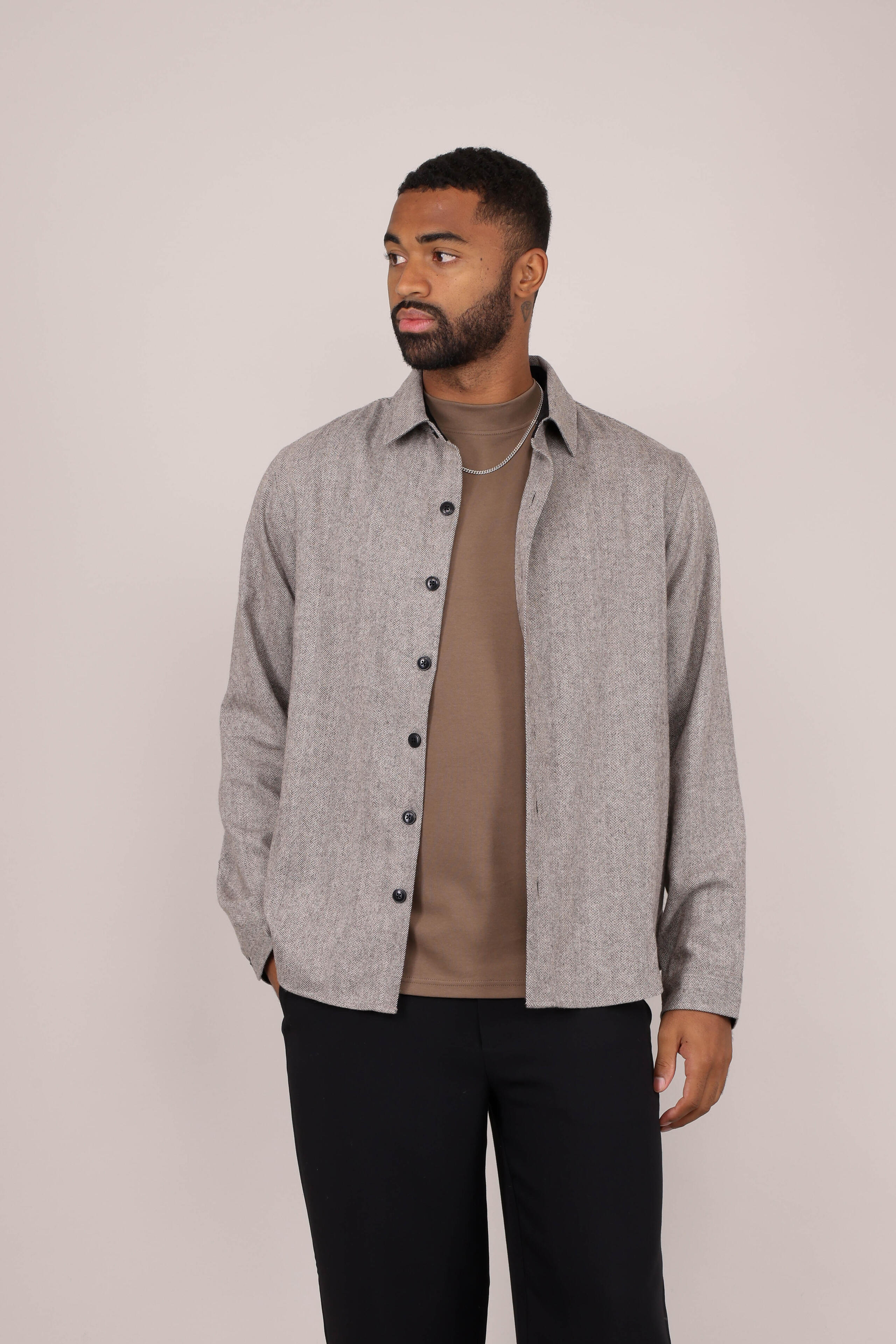Urban Pioneers - Odion Overshirt - Charcoal