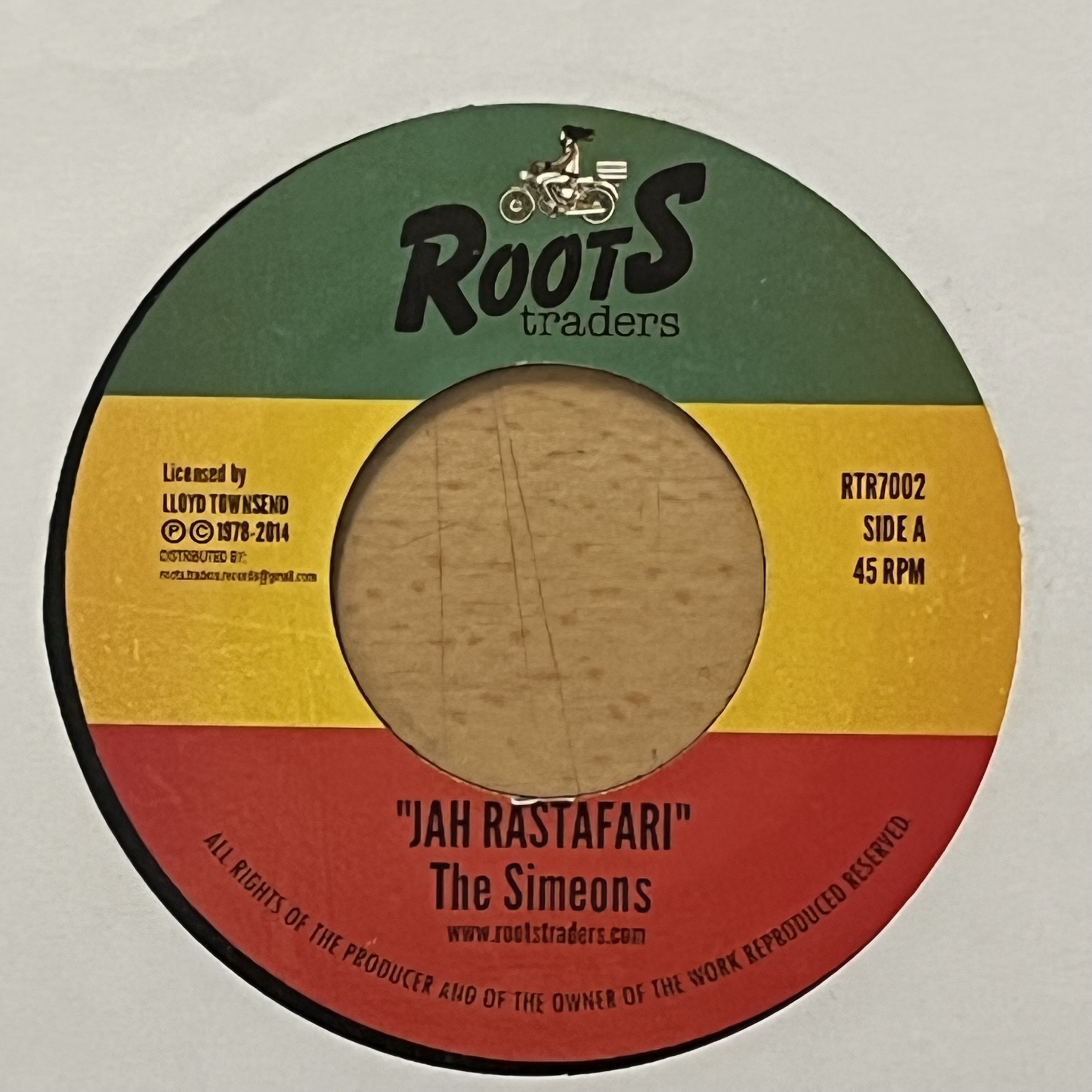The Simeons – Jah Rastafari