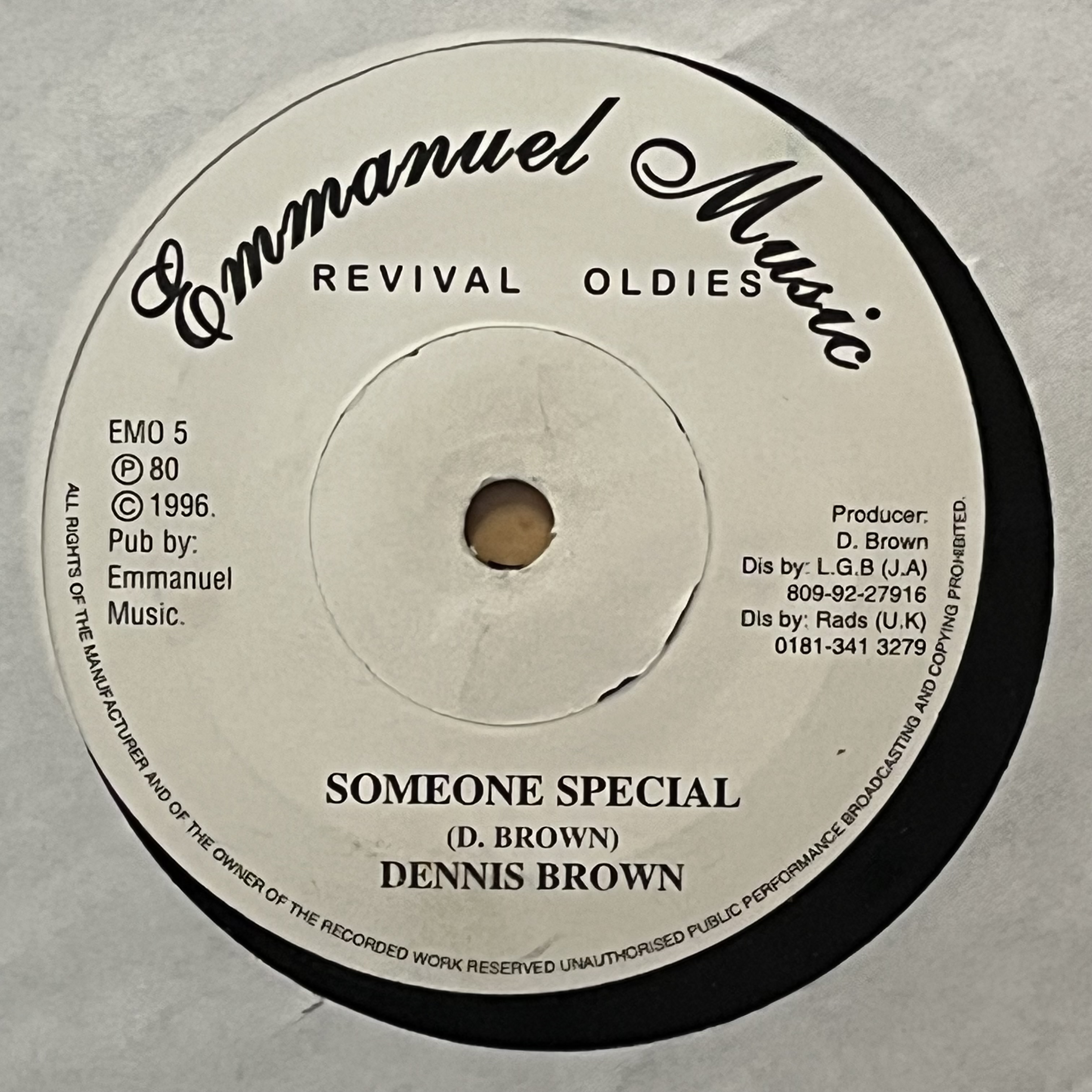 Dennis Brown – Someone Special