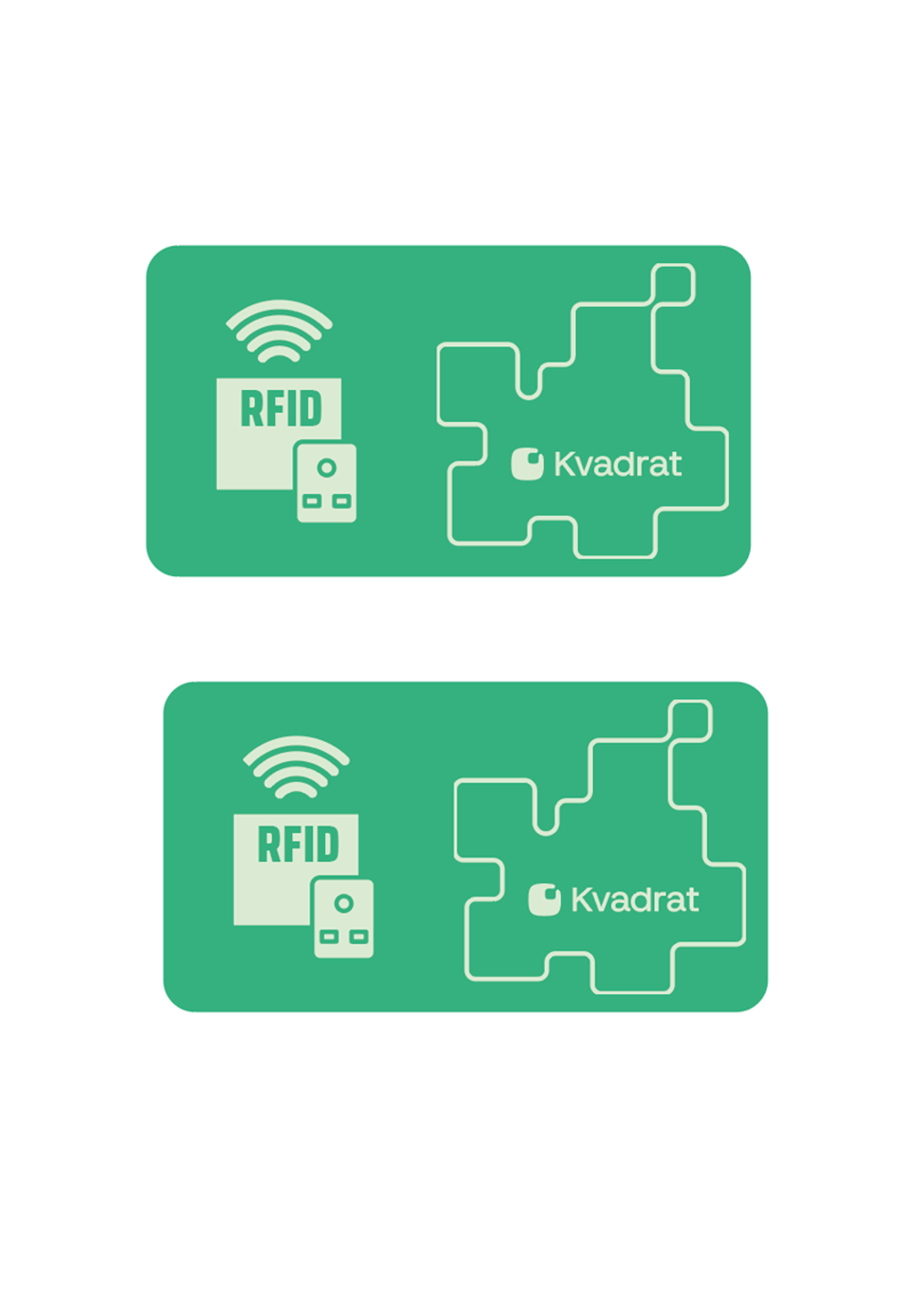 RFID-blockerande kort med chip