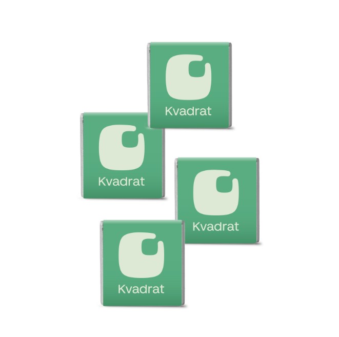 Choklad kvadrater Mörk choklad 70%
