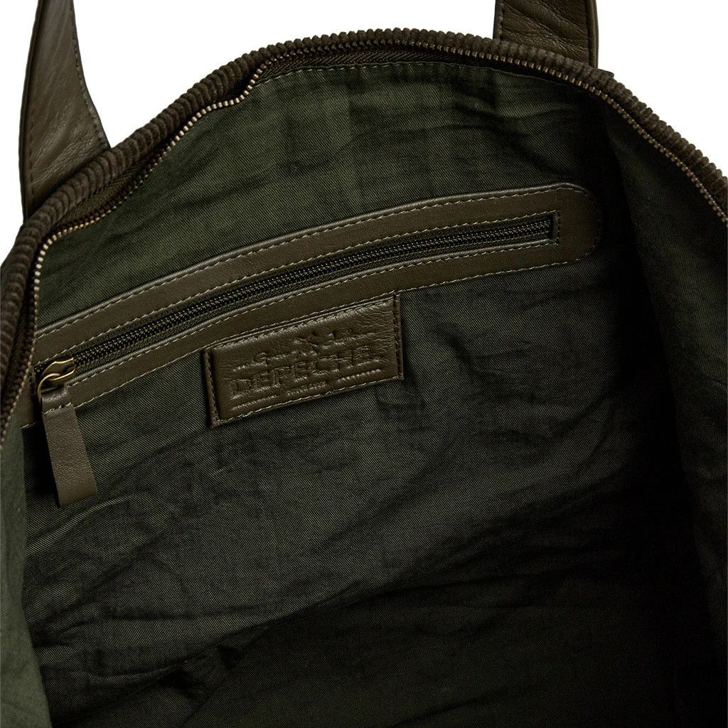 Shopper Bag - Army Green - Depeche - 4