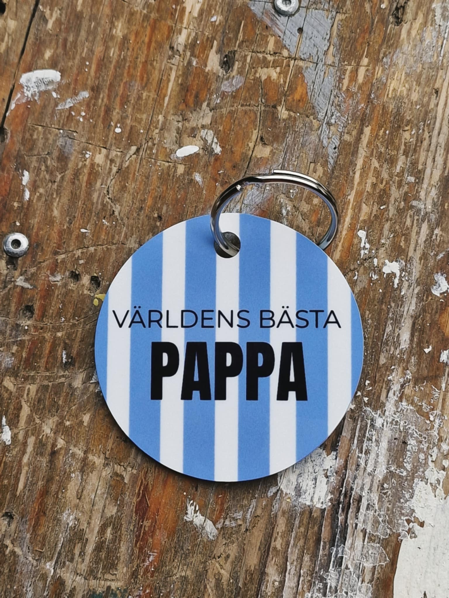 Nyckelring "Världens bästa pappa"