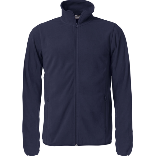 Fleecejacka Clique Micro Fleece basic, herr marinblå