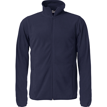 Fleecejacka Clique Micro Fleece basic, herr marinblå