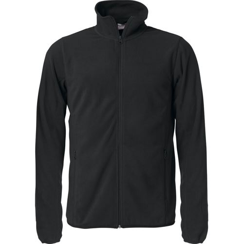 Fleecejacka Clique Micro Fleece basic, herr svart