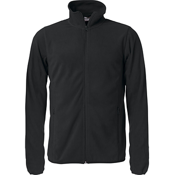 Fleecejacka Clique Micro Fleece basic, herr svart