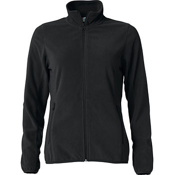 Fleecejacka Clique Micro Fleece basic, dam svart