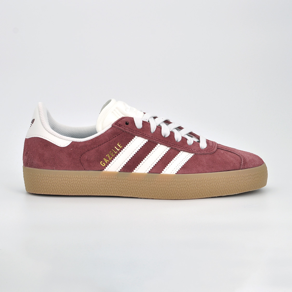 Adidas - Gazelle ADV Shadow Red/Crystal White/Gold Metallic - Appertiff  Workshop