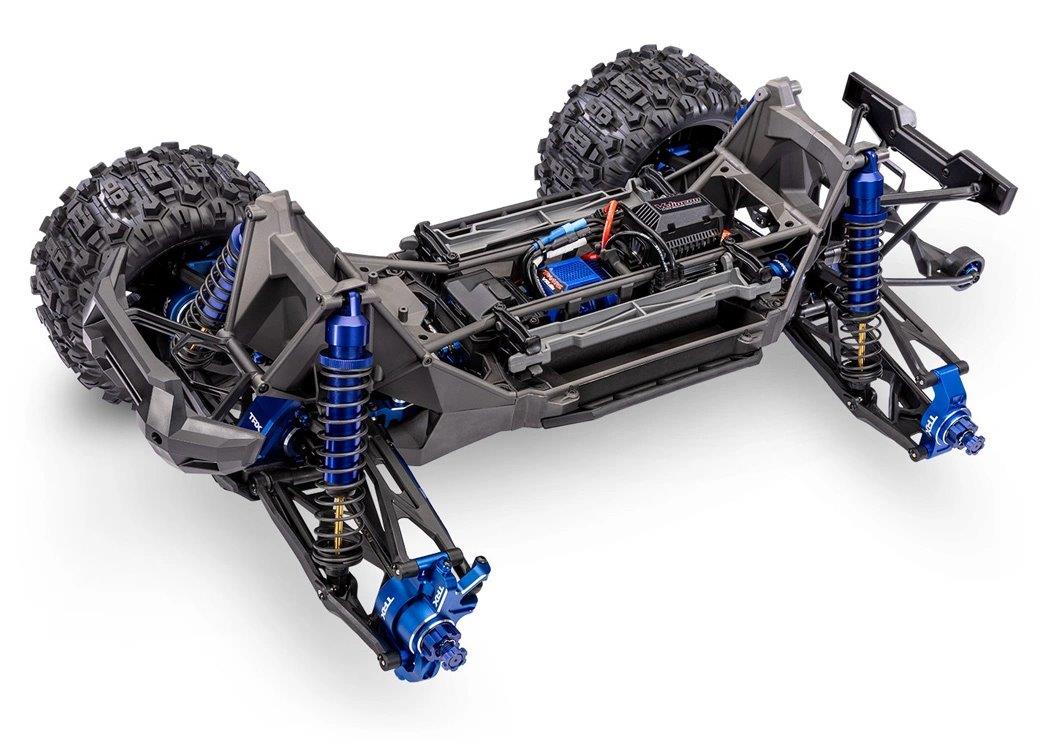 Traxxas X-Maxx ULTIMATE 4WD Brushless TQi TSM Blå-X Limited Edition - 4