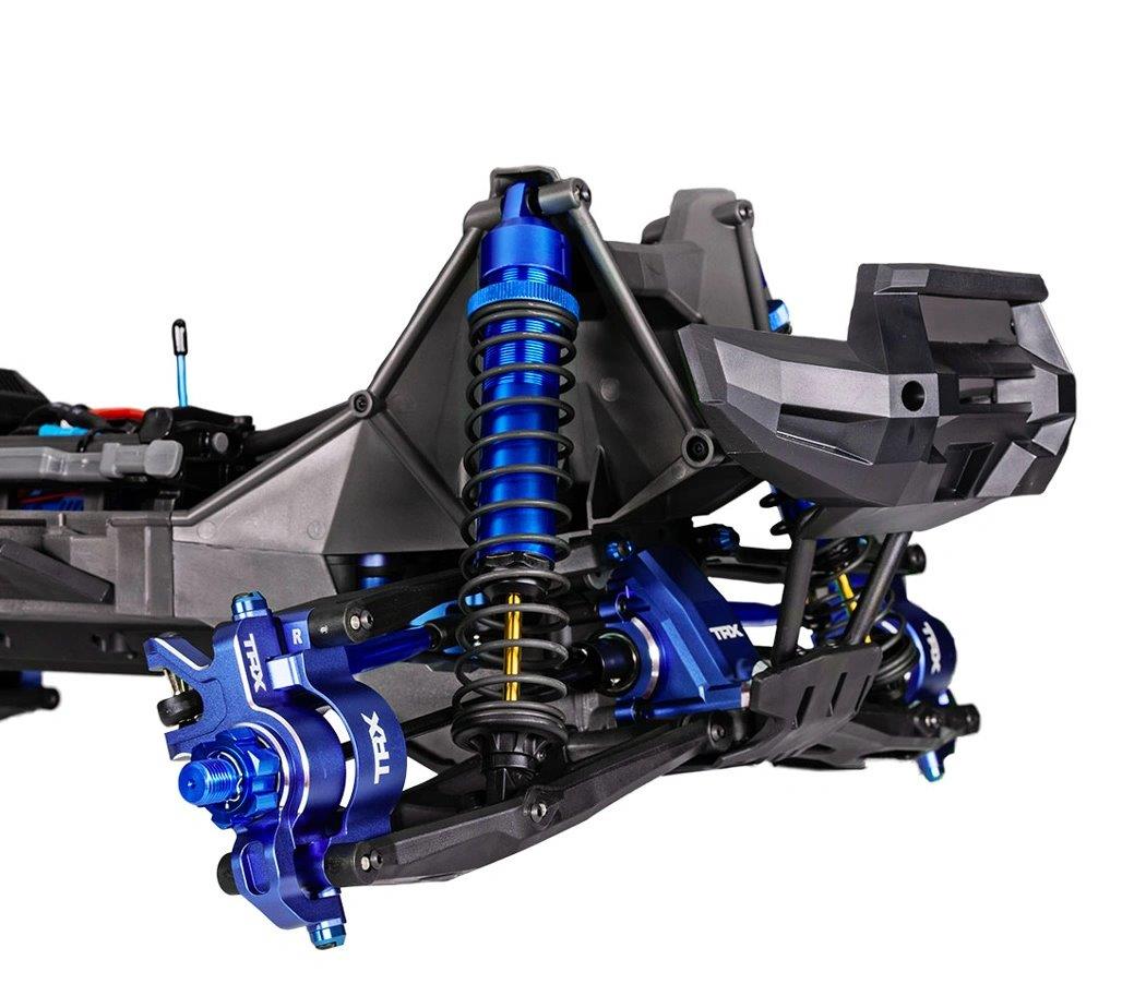 Traxxas X-Maxx ULTIMATE 4WD Brushless TQi TSM Blå-X Limited Edition - 9