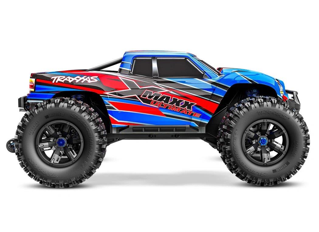 Traxxas X-Maxx ULTIMATE 4WD Brushless TQi TSM Blå-X Limited Edition - 3