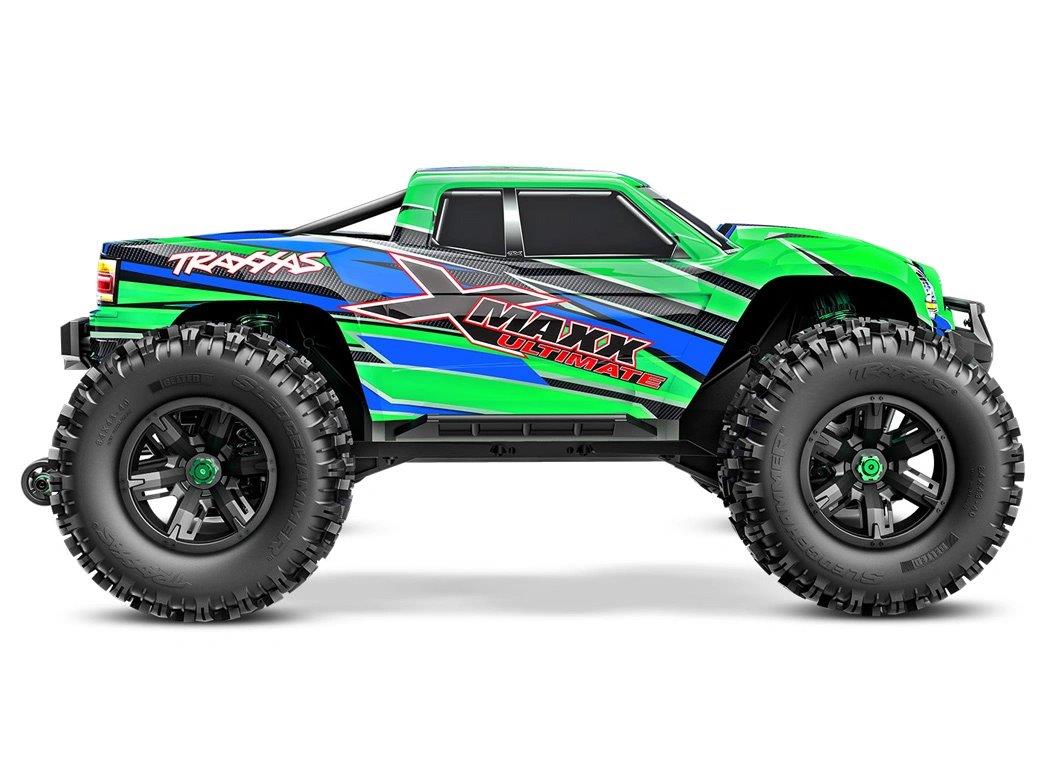 Traxxas X-Maxx ULTIMATE 4WD Brushless TQi TSM Grön-X Limited Edition - 3